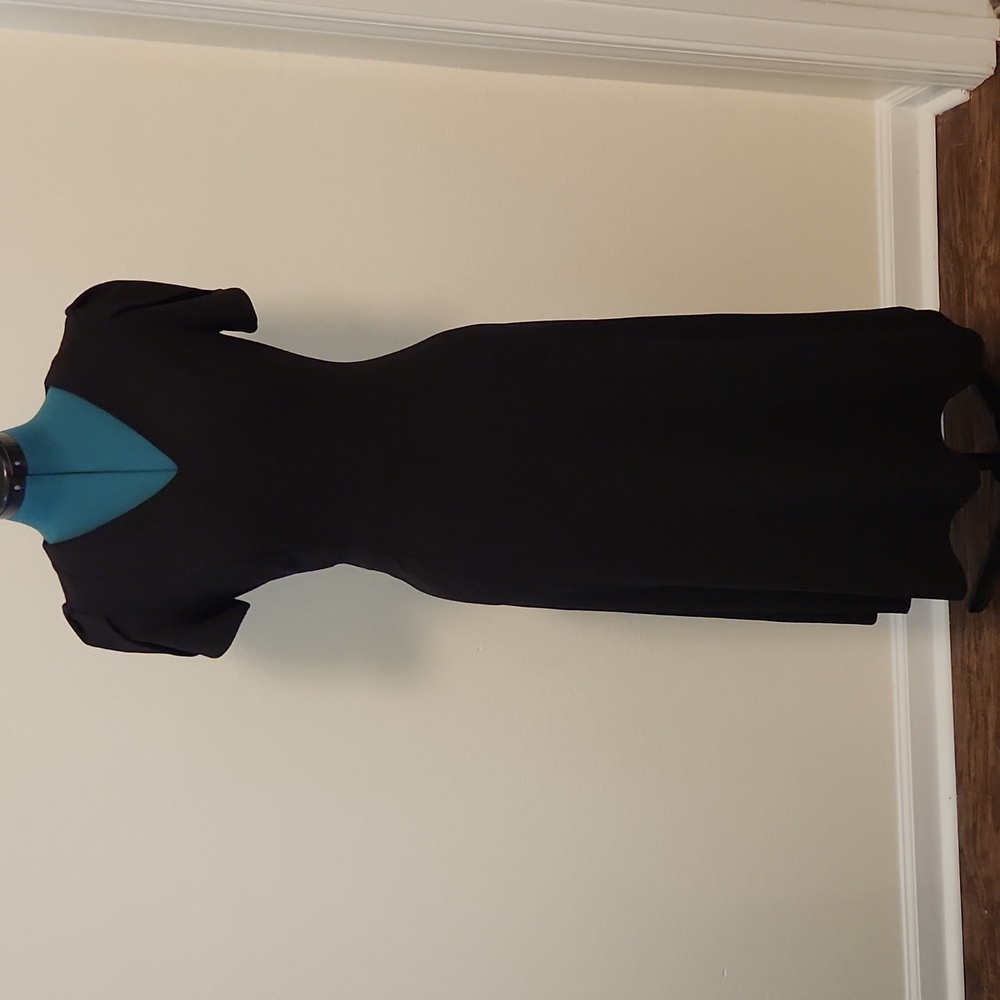 Calvin Klein black office dress